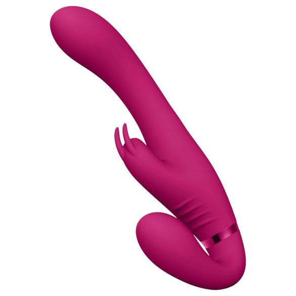 Vive Suki - strap-on vibrator brez pasu - roza