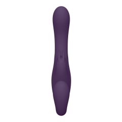   Vive Suki - vibrator brez naramnic za polnjenje s stimulatorjem klitorisa zajčka (vijolična)