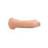 RealRock - realistični dildo - 17 cm - naravna barva
