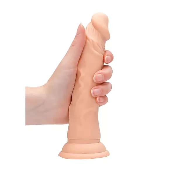 RealRock - realistični dildo - 17 cm - naravna barva