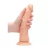RealRock - realistični dildo - 20 cm - naravna barva