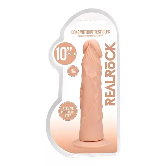 RealRock - realistični dildo - 25 cm - natur
