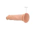 RealRock - realistični dildo - 25 cm - natur