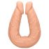 RealRock - dvojni dildo - 36 cm - naravna barva