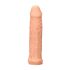 RealRock - podaljšek za penis - 17 cm - naravna barva