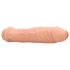 RealRock - podaljšek za penis - 17 cm - naravna barva