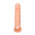 RealRock - penis rokav - 21 cm - naravno