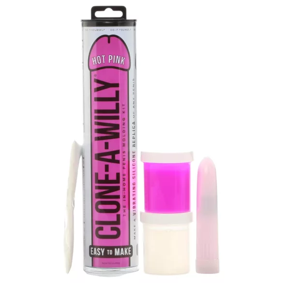 Clone-a-Willy - komplet za odlitke penisa z vibratorjem - roza