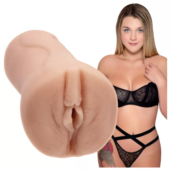 Doc Johnson Gabbie Carter - realistična masturbator vagina - Ultraskyn naravna