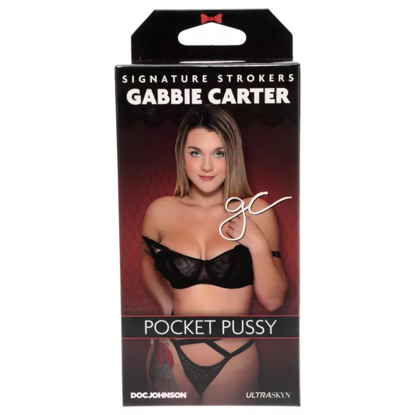 Doc Johnson Gabbie Carter - realistična masturbator vagina - Ultraskyn naravna