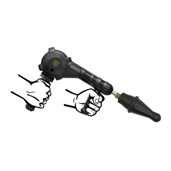 Doc Johnson Gunner System - seks stroj - črna