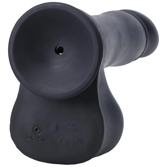 Doc Johnson - mini potisni vibrator z radijskim upravljanjem - črna