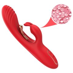 Bestoy - vibrator za G-točko in klitoris - rdeč
