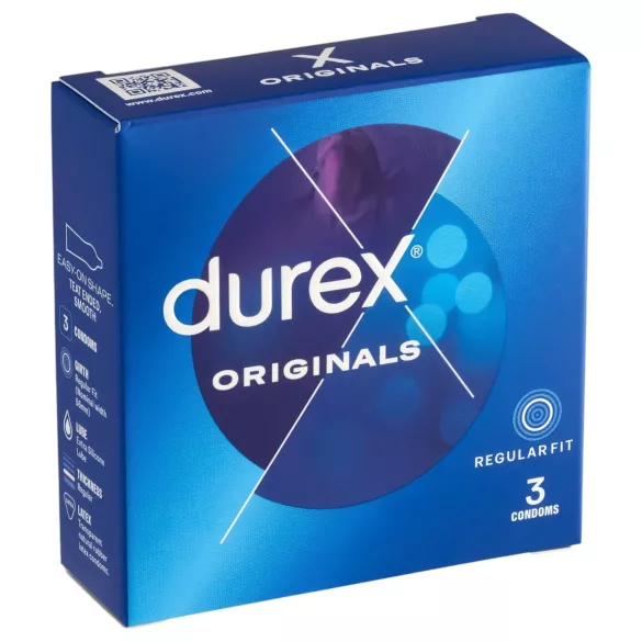 Durex Originals - kondomi - 3 kosi
