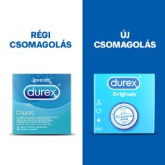 Durex Originals Classic - kondom (3 kosi)