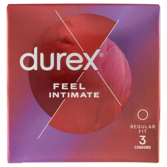 Durex Feel Intimate - tanek kondom - 3 kosi