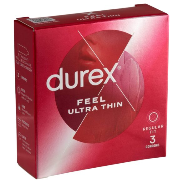 Durex Feel Ultra Thin - ultra tanki kondomi (3 kos)
