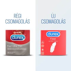 Durex Feel Ultra Thin - ultra realistični kondom (3 kosi)