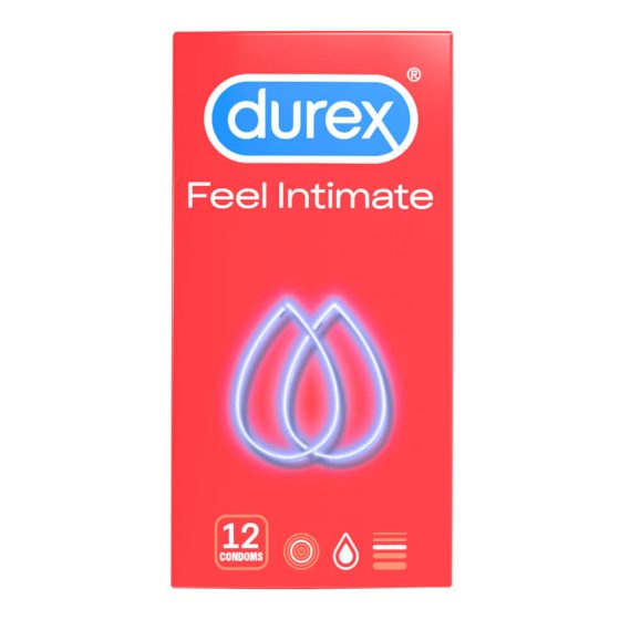 Durex Feel Intimate - tankostenski kondom (12 kosov)