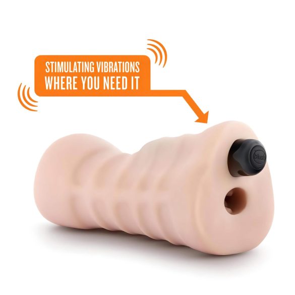 Enlust Ayumi - vibrirajoča umetna vagina z MI slikami - natur