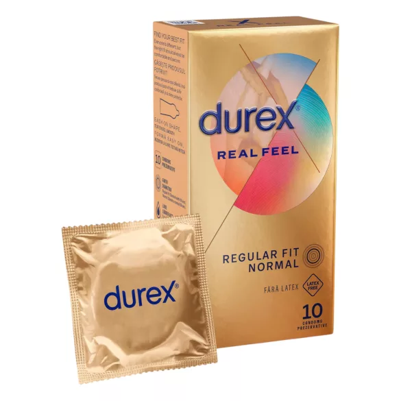 Durex - kondomi brez lateksa - 10 kos