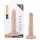 Dr. Skin 5 - realistični dildo s priseskom (naraven, 14,5 cm)
