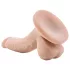 Dr. Skin 4 - realistični dildo z modami in priseskom - kožna - 12 cm
