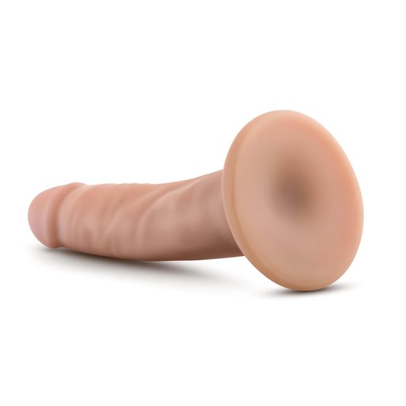 Dr. Skin - realistični dildo s priseskom - naravna barva 14 cm