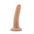Dr. Skin - realistični dildo s priseskom - naravna barva 14 cm
