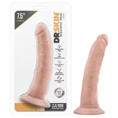   Dr. Skin - realistični dildo z priseskom - naravna barva 17,5 cm