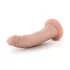 Dr. Skin - realistični dildo z priseskom - naravna barva 17,5 cm