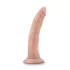 Dr. Skin - realistični dildo z priseskom - naravna barva 17,5 cm