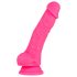 Blush Neo - dildo s priseskom - 19 cm - roza