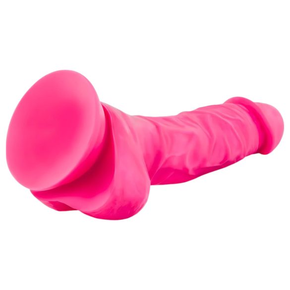 Blush Neo - dildo s priseskom - 19 cm - roza