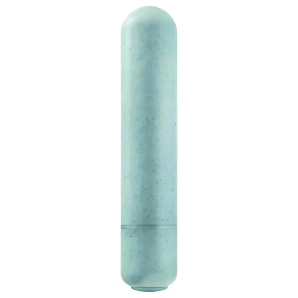 Gaia Eco M - vibracijski dildo - okolju prijazen - turkizna - srednja velikost