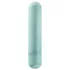 Gaia Eco M - vibracijski dildo - okolju prijazen - turkizna - srednja velikost