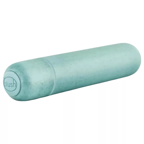 Gaia Eco M - vibracijski dildo - okolju prijazen - turkizna - srednja velikost