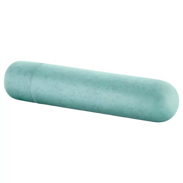 Gaia Eco M - vibracijski dildo - okolju prijazen - turkizna - srednja velikost