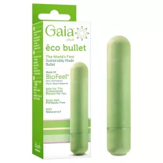   Gaia Eco - vibracijski stimulator - okolju prijazen, srednja velikost, zelena