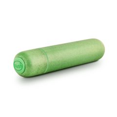   Gaia Eco M - okolju prijazen vibrator s palicami (zelen) - srednji