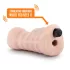 M for Men Ashley - masturbator z vibracijo - naravna barva
