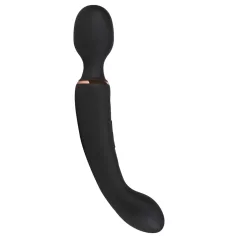 Blush Lush - 2 v 1 paličasti in G-točkovni vibrator (črn)