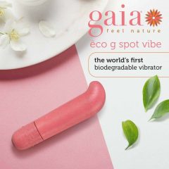  Gaia Eco G-spot - okolju prijazen vibrator za točko G (koralina)