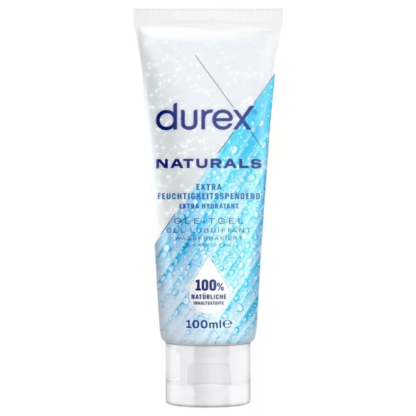 Durex Natural - lubrikant na vodni osnovi - vlažilen - 100 ml