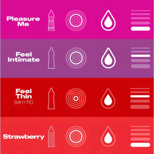 Durex Fun Explosion - kondomi paket - 40 kos