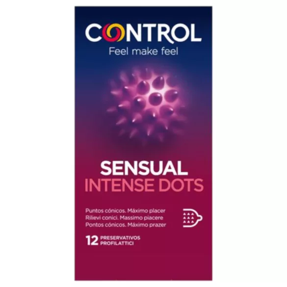 Control - kondomi z izboklinami - 12 kos