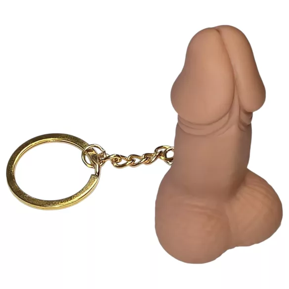 Diverty - penis obesek za ključe - naravna barva