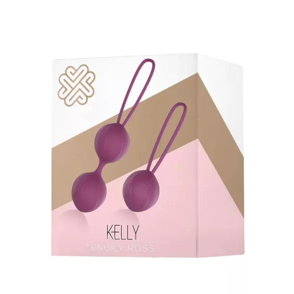 Engily Ross Kelly - gejšine kroglice set 2-delni - vijolična