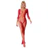 Subblime 952419 - catsuit z bleščicami - rdeča - XS-M