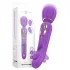 Intense Christy - vibrator z gibajočim jezičkom - masažni - vijoličen